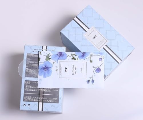 WEALD TRIBE 12 Pack Eucalyptus Lavender Scented Sachets for Home Deodorizer