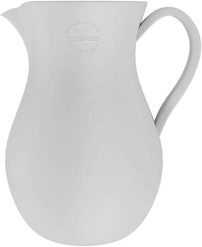 Artevasi Harmonia Handmade Ceramic Jar White 30cm High