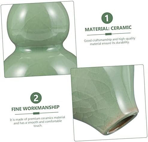 STOBAZA Ceramic Hydroponic Vase for Home Office Decor