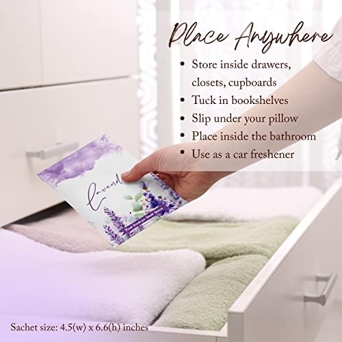 Gayo 6 Pack Lavender Home Fragrance Sachets for Small Spaces 1