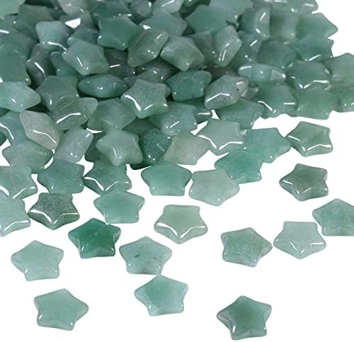 Rockcloud 10 Piece Star Shaped Crystal Pocket Stones