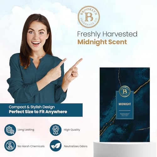 Brooklyn Fragrance Co Marble Midnight Home Aromatic Sachets