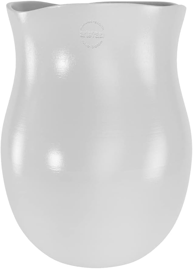 Penelope High White Ceramic Vase 27cm