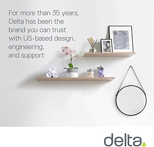 Delta Cycle Home Floating Shelves 2-Pack 24 x 8 x 5 Holds 33lbs Invisible Bracket
