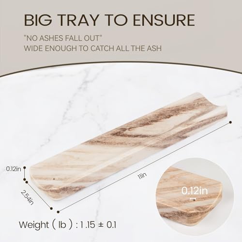 Koville Marble Incense Holder for Sticks