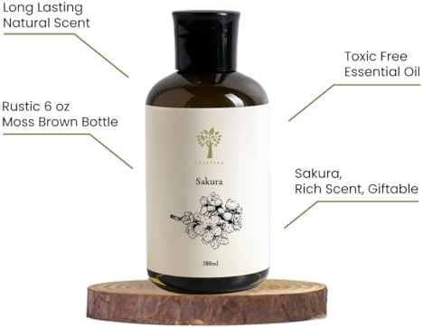 Pristine Sakura Diffuser Refill with Free Reed Sticks
