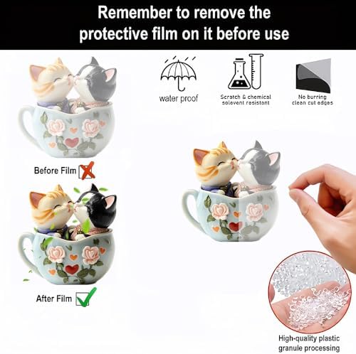 Decorative Hanging Ornaments Set Crystal Effect Animal Angel Figures Car Mirror Backpack Accessories