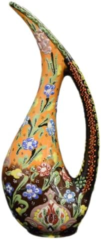 EliPOT Turkish 15 Inch Ceramic Swan Vase
