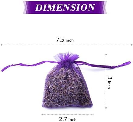 Pack of 24 Lavender and Clove Sachets for Home Use