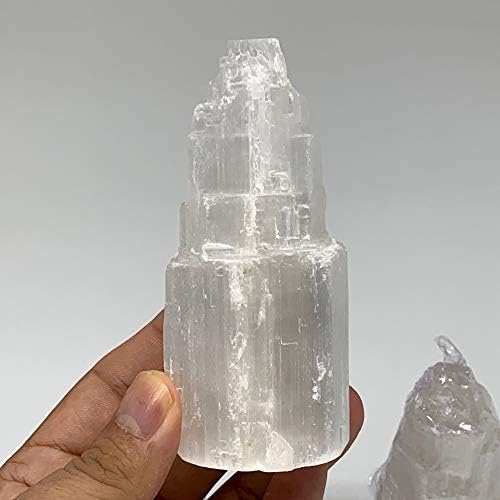 1pc 37-4 Inch Natural Selenite Crystal Tower Raw Morocco