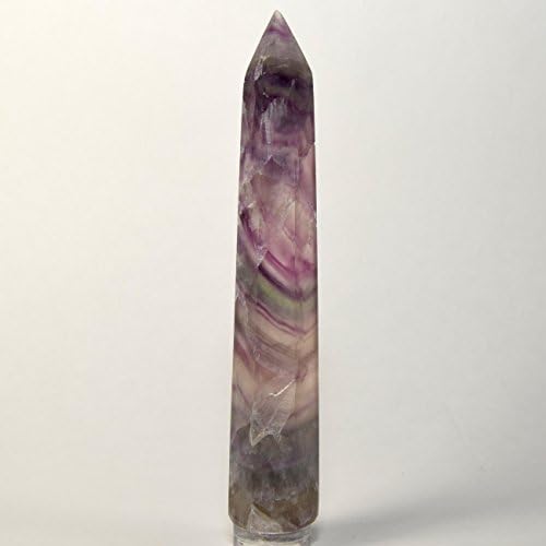 HC Set 4 1 16 Multicolor Fluorite Crystal Wand Banded Mineral Polished Stone Stick - China Aragonite Cabochon from Peru