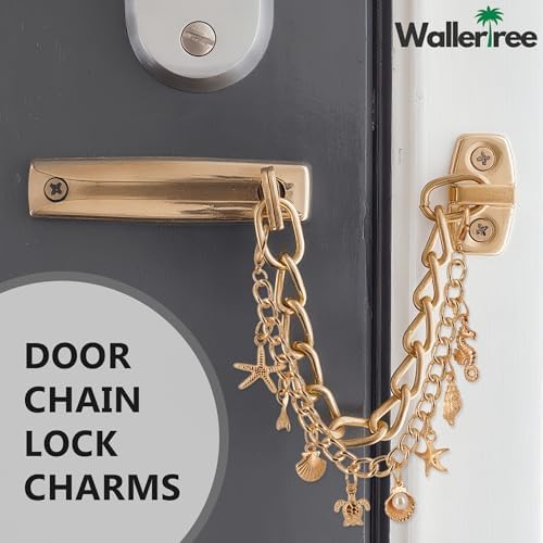 Seashell Door Chain Lock Charms - Ocean Life Decor