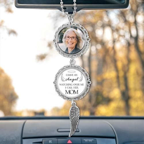 Custom Car Photo Ornament - I Have an Angel Watching Over Me