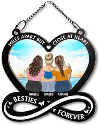 Not Sisters by Blood But Sisters by Heart Suncatcher