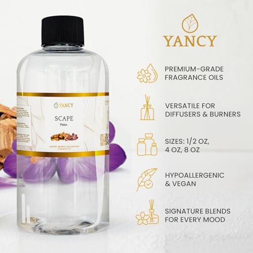 Yancy Scape Luxury Fragrance Oil 1 2 Oz Sandalwood Amber