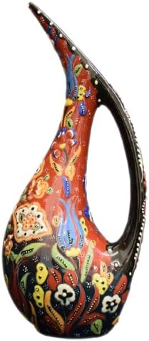 EliPOT Turkish 10 Inch Ceramic Swan Shape Vase