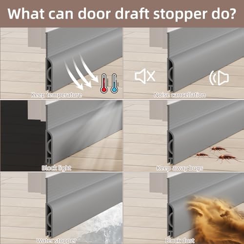 Weather Stripping Door Seal 39 Inches Grey
