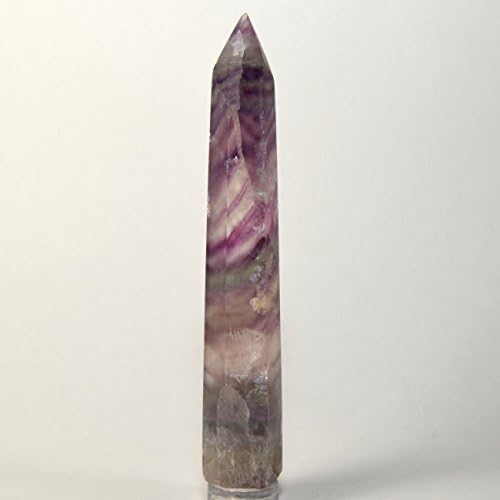 HC Set 4 1 16 Multicolor Fluorite Crystal Wand Banded Mineral Polished Stone Stick - China Aragonite Cabochon from Peru