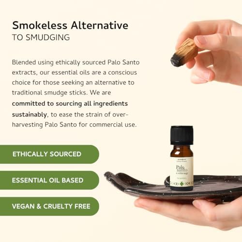 Palo Santo White Sage Essential Oil Diffuser Blend by Aromafume