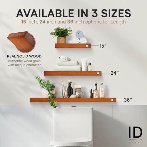 Imperative Decor Heavy Duty Floating Shelves Set of 2