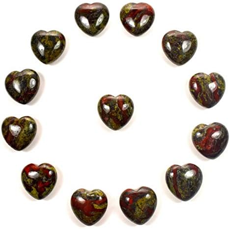 HQRP-Crystal Dragon Bloodstone Heart