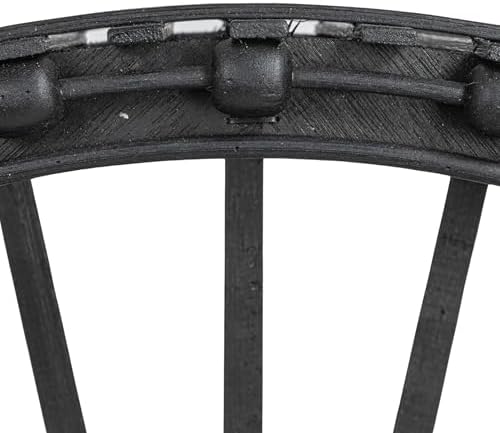 Creative Co Op Arched Wall Shelf Black