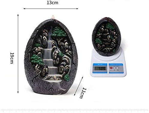 Jessie Backflow Incense Holder Set - 120 Cones 30 Sticks