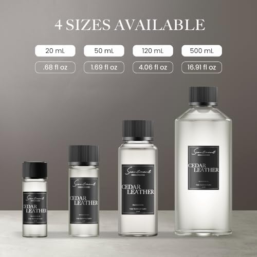 Cedar Leather Fall Diffuser Oil - 20ml Luxury Aromatherapy