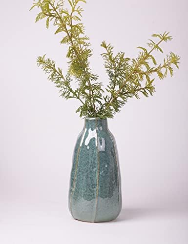 HAUCOZE Ceramic Decorative Vase 83 Inch Modern Sculpture