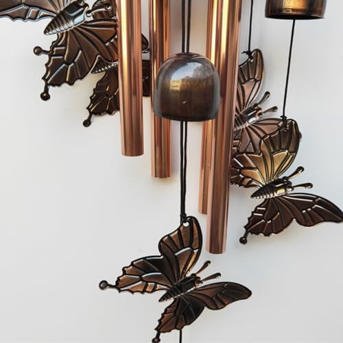 Hanging Wind Chimes Butterfly Bird Ornament Outdoor Decor