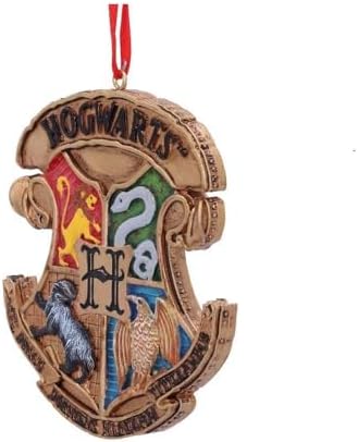 Nemesis Now Hogwarts Crest Hanging Ornament Yellow 8cm
