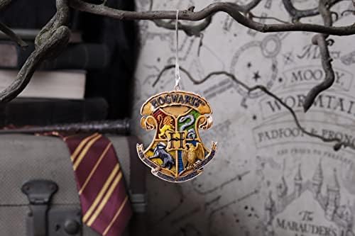 Nemesis Now Hogwarts Crest Hanging Ornament Yellow 8cm