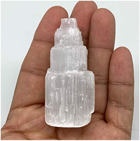 Natural Rough Selenite Crystal Tower 22-23 Inches