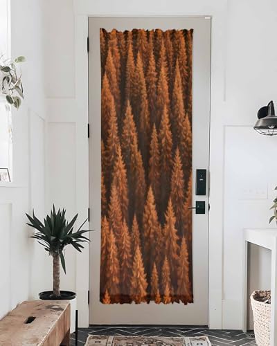 Elegant Door Curtains with Tiebacks for French Doors