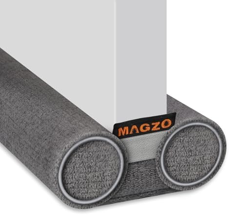 MAGZO Double Side Door Draft Stopper 36 Gray