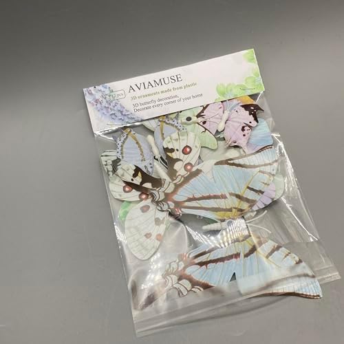 3D Plastic Decorative Ornaments Set of 12