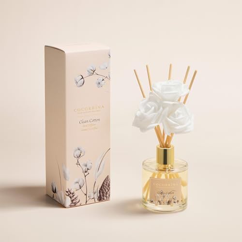 Cocorrna Reed Diffuser Set 67oz Fresh Cotton Scent Home Fragrance
