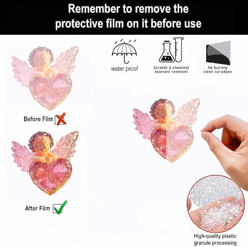 Crystal Effect Animal and Angel Hanging Decor Set