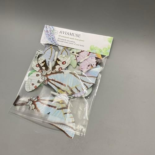 3D Plastic Decorative Ornaments Set of 12