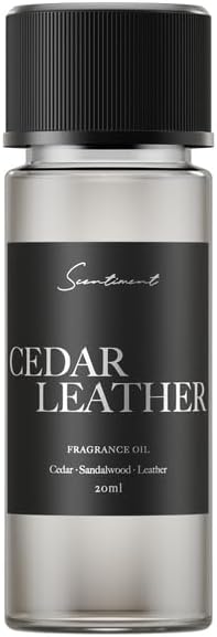 Cedar Leather Fall Diffuser Oil - 20ml Luxury Aromatherapy