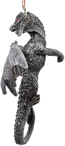 Bella Haus Christmas Tree Dragon Ornament - Gothic Style