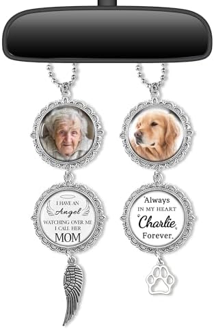 Custom Car Photo Ornament - I Have an Angel Watching Over Me
