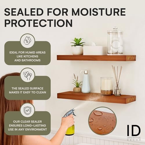 Imperative Decor Heavy Duty Floating Shelves Set of 2