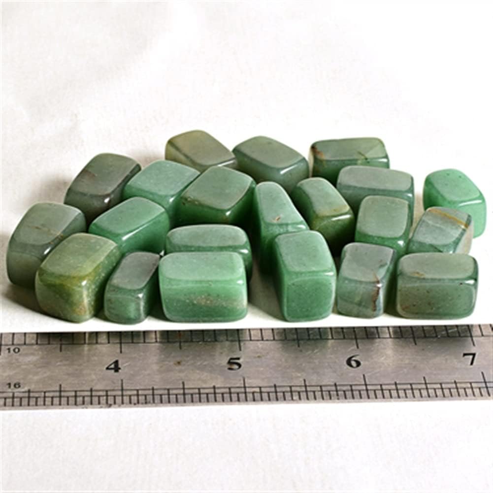 Handmade Tumbled Green Aventurine Stones 100G