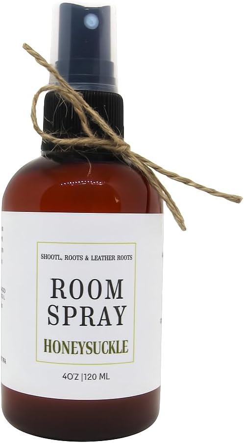 Shoots Roots Leather Boots Honeysuckle Potpourri Room Spray 4oz