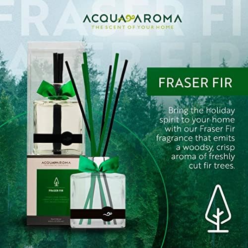 Acqua Aroma Fraser Fir Reed Diffuser Oil Refill 68 FL OZ Christmas Fragrance