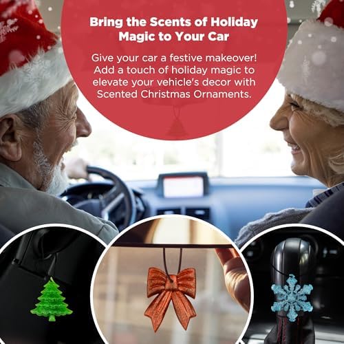 Holiday Ornaments with Scent - 3 Pack Variety