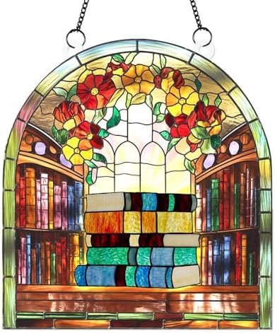 Book Lover Acrylic Window Suncatcher Decor