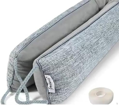 Adjustable Door Draft Stopper for Energy Efficiency and Noise Blocker