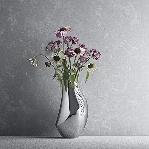 Georg Jensen Flora Medium Stainless Steel Vase 1